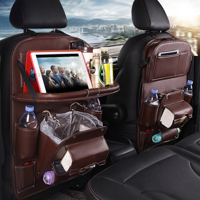 CabinLux – Premium Leather Car Seat Organizer Tray