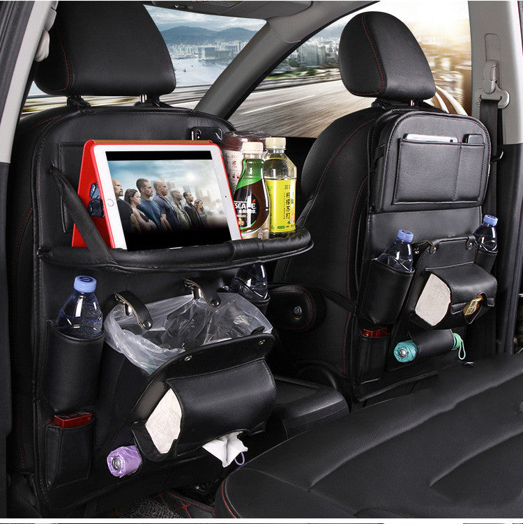 CabinLux – Premium Leather Car Seat Organizer Tray