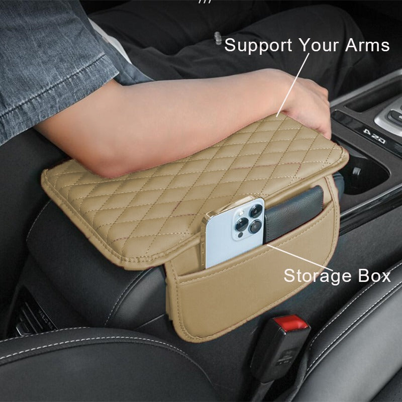 DriveCush – Armrest Pad + Side Organizer