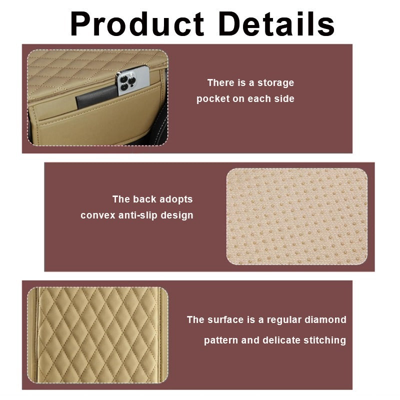 DriveCush – Armrest Pad + Side Organizer